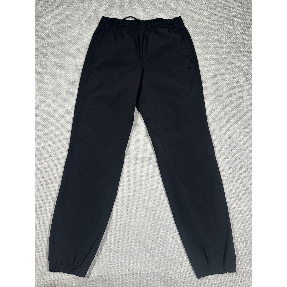 VRST‎ Training Pants Mens Small Black Joggers Nylon Stretch Gym Outdoors Hiking